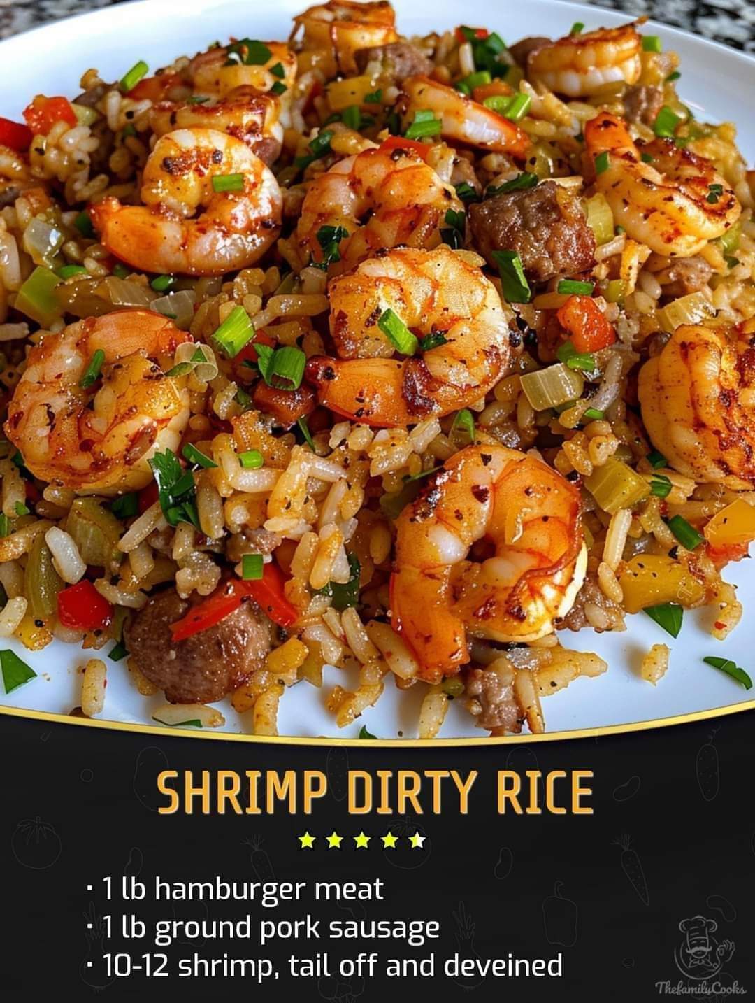 SHRIMP DIRTY RICE