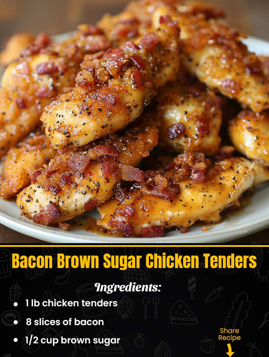 Bacon Brown Sugar Chicken Tenders