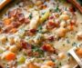  Creamy Bacon and White Bean Soup 