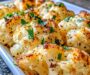 Parmesan Garlic Crusted Cauliflower 