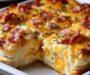 Bacon, Egg & Cheese Biscuit Bake 