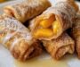 Peach Cobbler Eggrolls Recipe