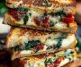 Golden, crispy grilled bread loaded with melty cheese