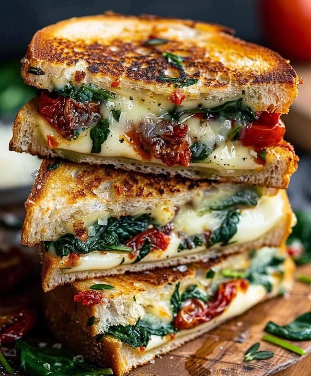 Golden, crispy grilled bread loaded with melty cheese