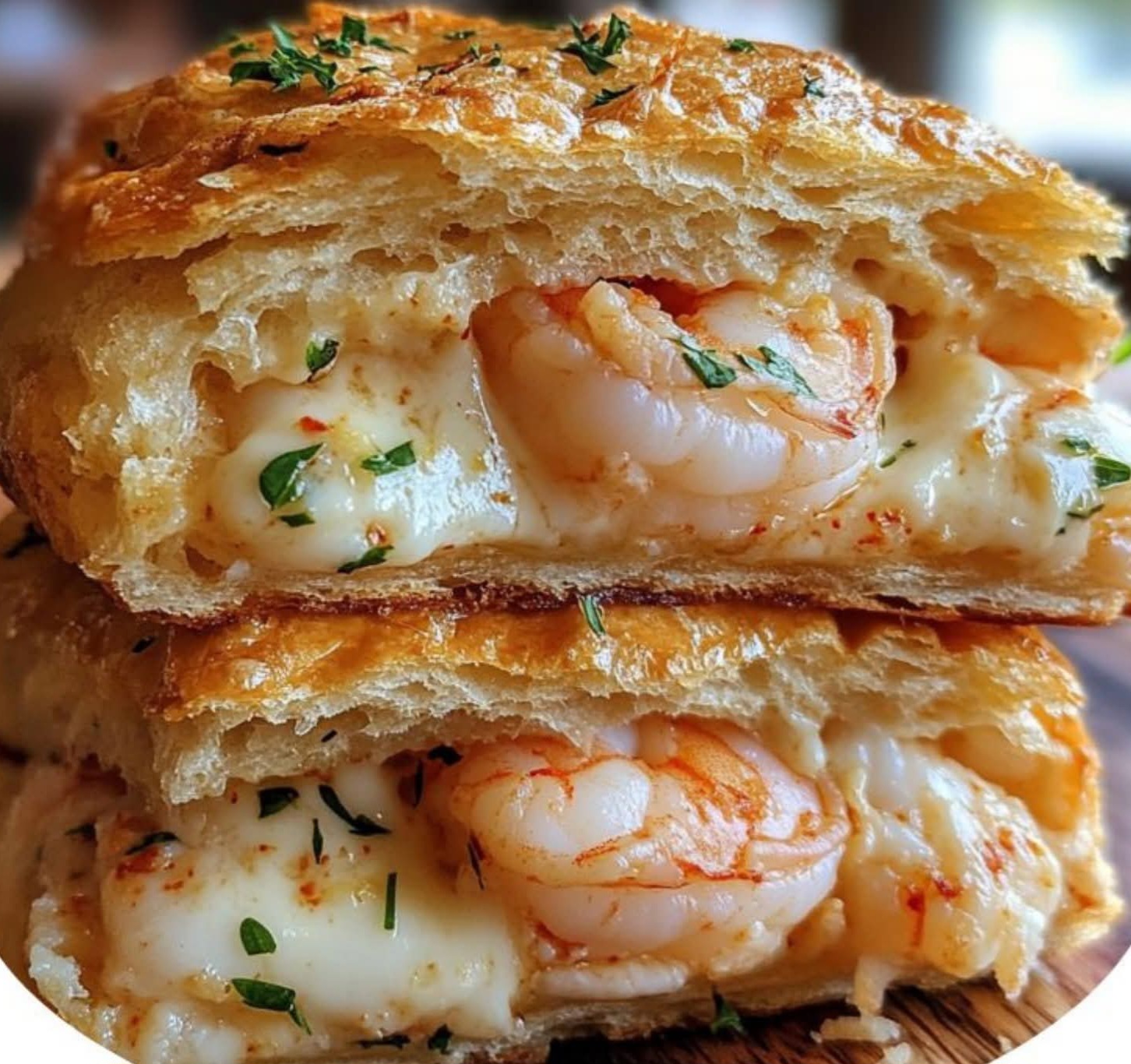 Shrimp Crab Melts