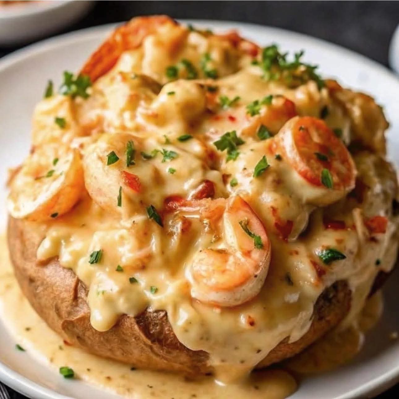 Southern-Style Seafood Stuffed Potatoes – Crowd Favorite
