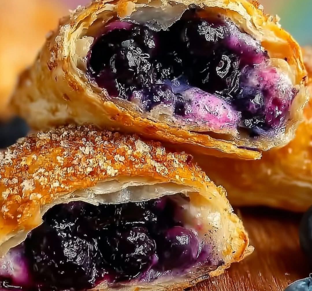 Blueberry Pie Bombs Delight