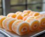 Creamsicle Vodka Jello Rollups