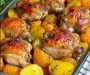 Baked Chicken Thighs with Potatoes