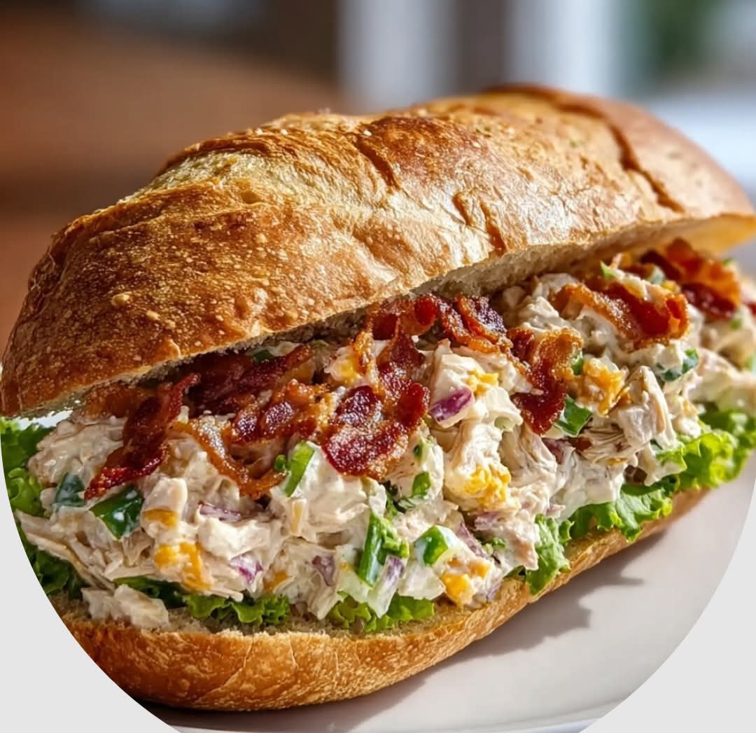  Bacon Ranch Chicken Salad Sandwich