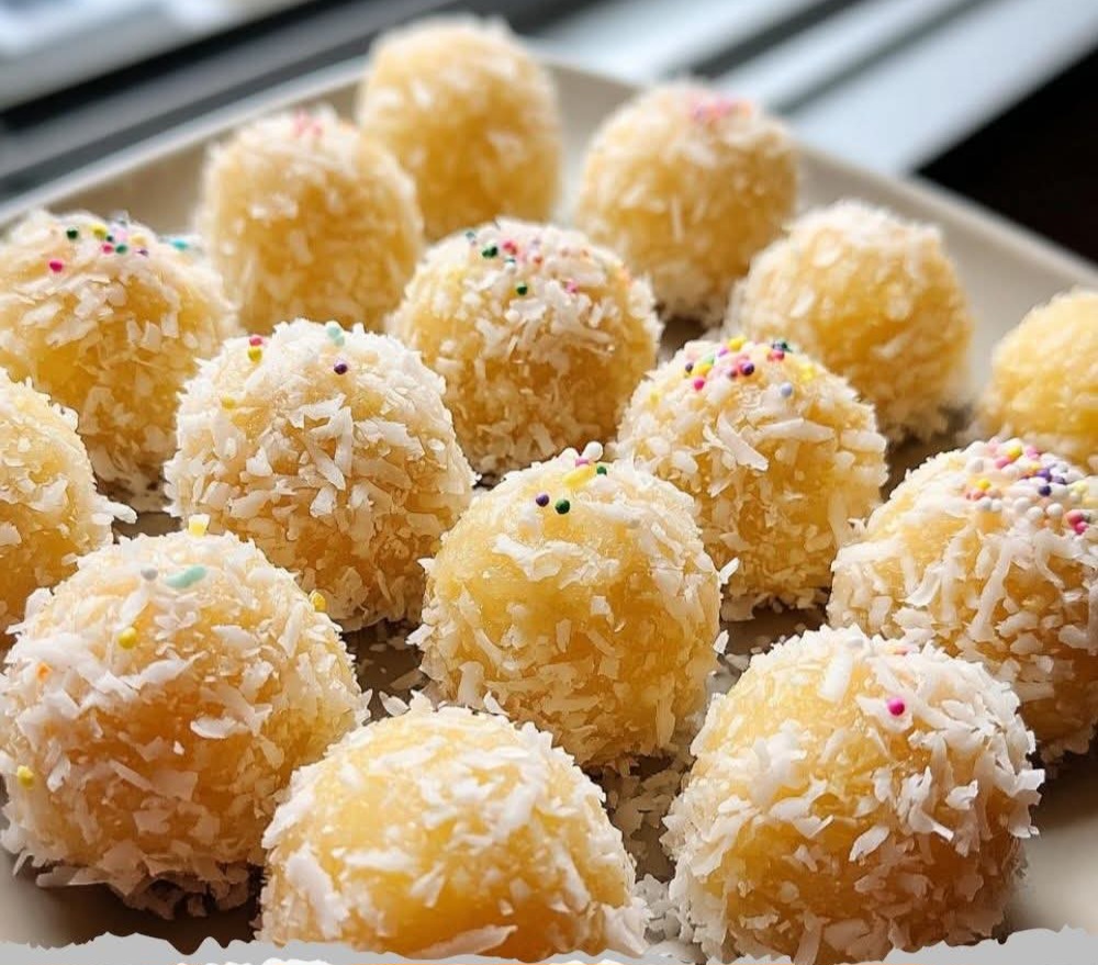 Pineapple Coconut Holiday Balls