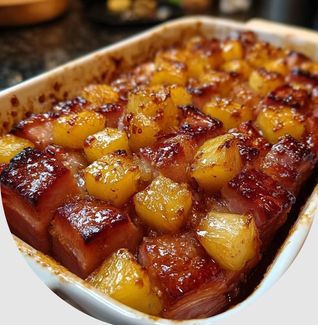  Brown Sugar Pineapple Ham Bake