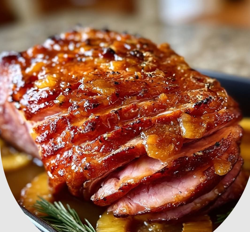 Pineapple-Glazed Ham
