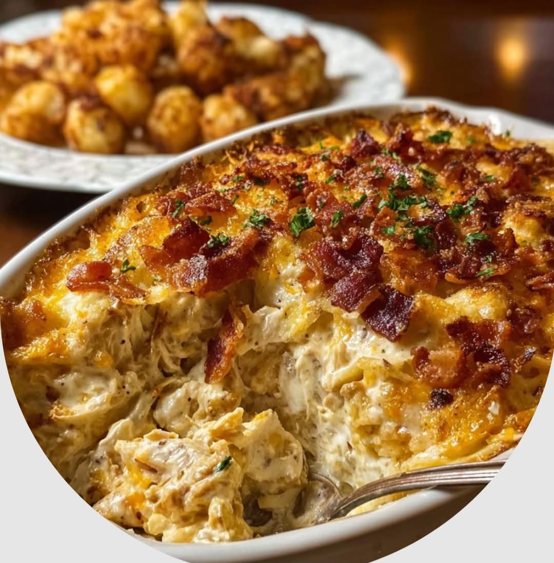 Bacon Ranch Chicken Casserole