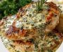 Chicken in Boursin Sauce with Garlic and Fine Herbs