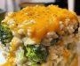 Cheesy Broccoli Rice Casserole