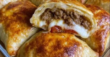 Loaded Cheesy Pocket Tacos