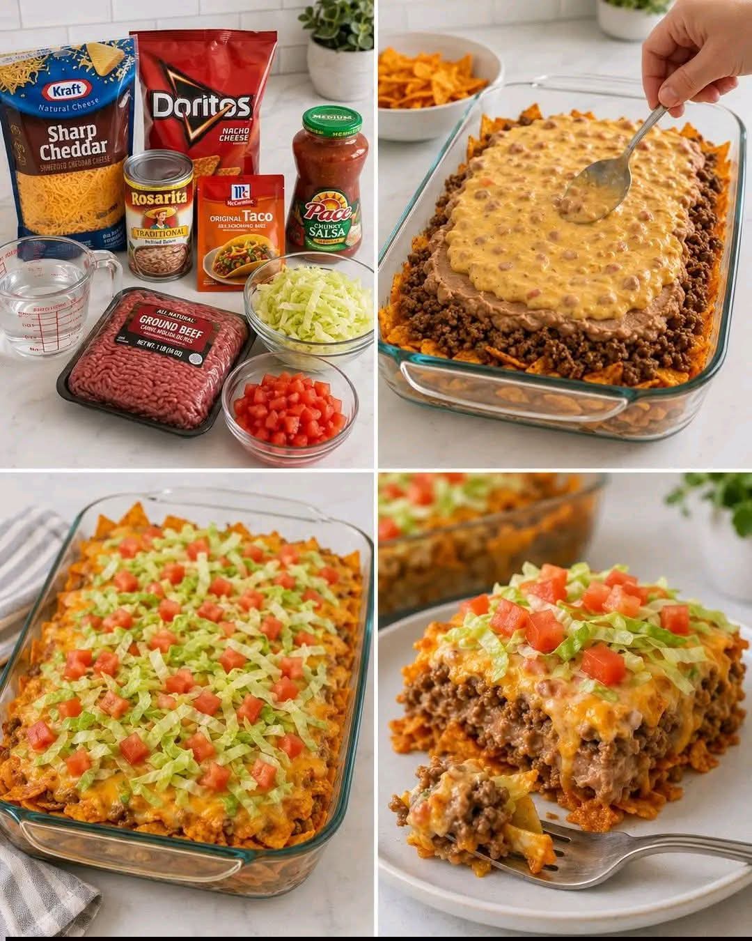 Walking Taco Casserole